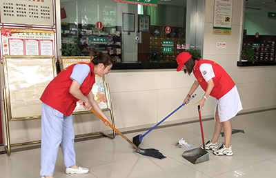 勞動暖心，共筑同心丨我院開展“全民清潔日”活動
